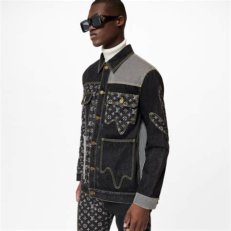 louis vuitton jean jacket mens|Louis Vuitton denim jacket price.